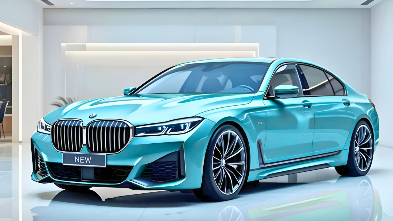 BMW Serie 7 2026 en Color Morado: Lujo y Confort al Máximo