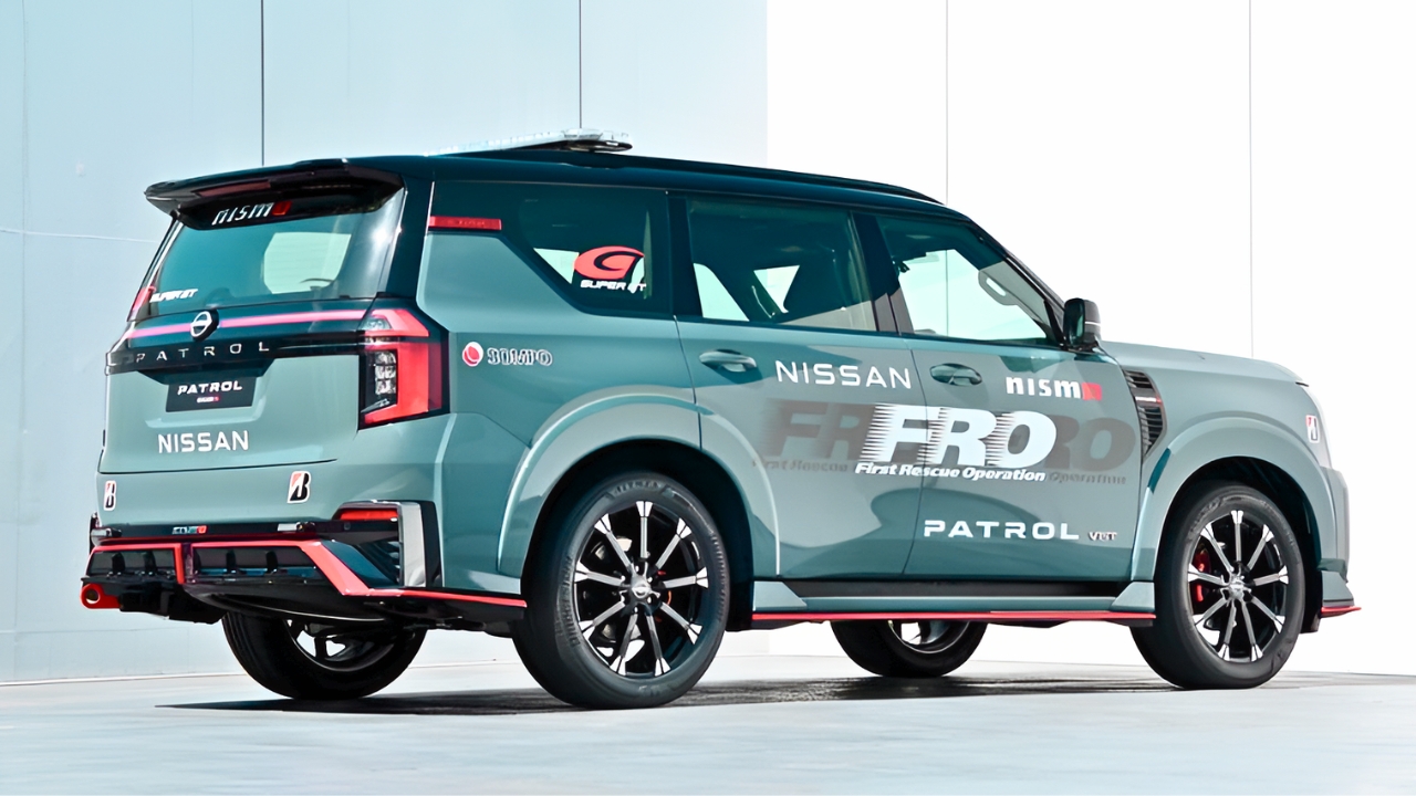 Nissan Patrol NISMO FRO: Vehículo de Rescate Oficial del Super GT con Potencia Todoterreno, Diseño Deportivo y Equipamiento para Operaciones de Emergencia