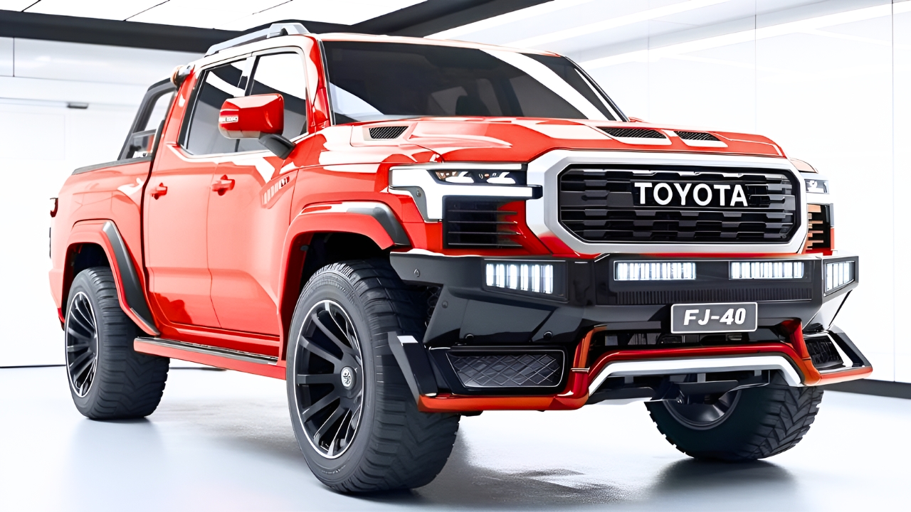Toyota Land Cruiser FJ-40 Pickup 2026 Concept: Diseño Retro Clásico con Estilo Moderno, Capacidad Todoterreno y Potencia Ideal para Aventuras Extremas