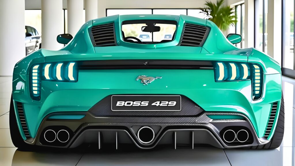Ford Mustang Boss 429 2026: Muscle Car Icónico con Motor Potente y Diseño Clásico Modernizado