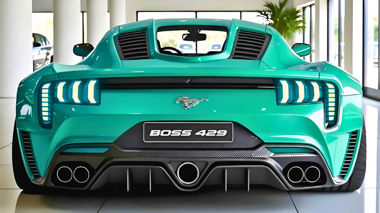 Ford Mustang Boss 429 2026: Muscle Car Icónico con Motor Potente y Diseño Clásico Modernizado