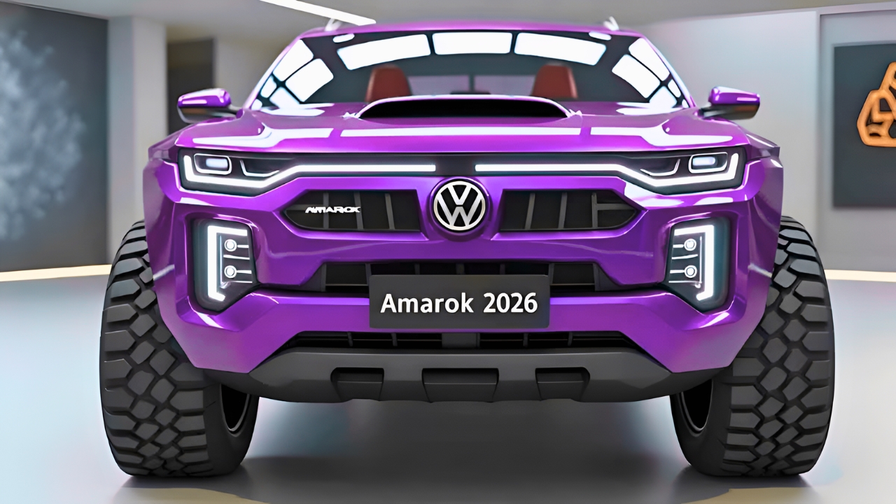 Volkswagen Amarok 2026 Concepto: Pickup Moderna con Diseño Futurista y Gran Capacidad Todo Terreno