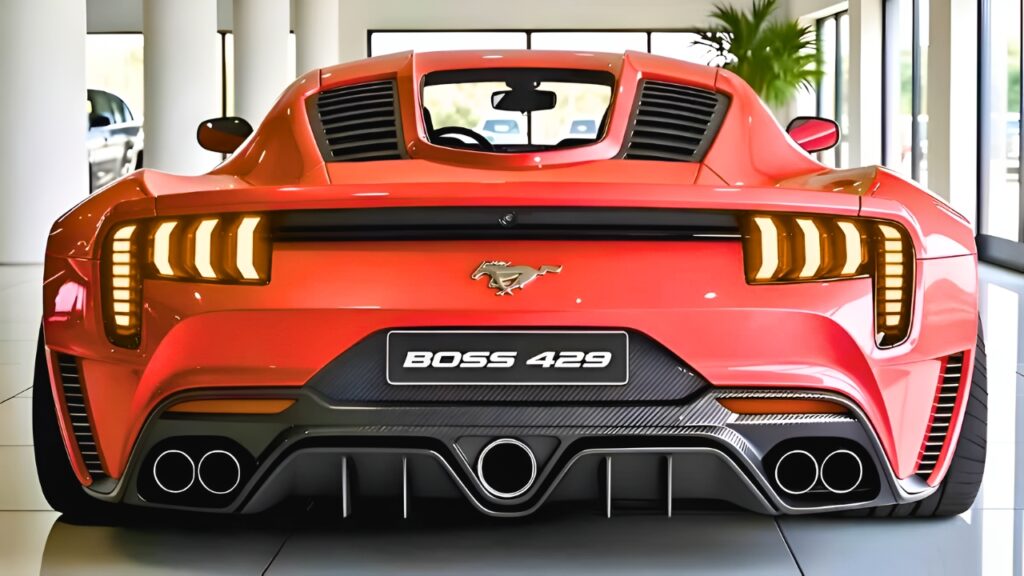 Ford Mustang Boss 429 2026: Potente Coupé con Motor V8 de Alto Rendimiento