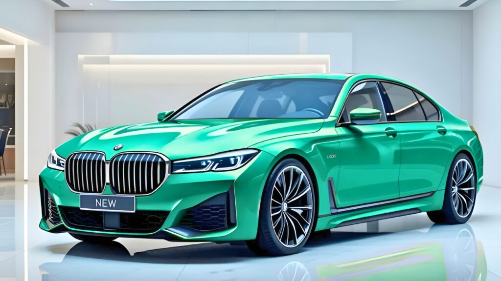 BMW Serie 7 Rosa: Sedán de Lujo de Tamaño Completo con Opciones de Motor Gasolina o Eléctrico