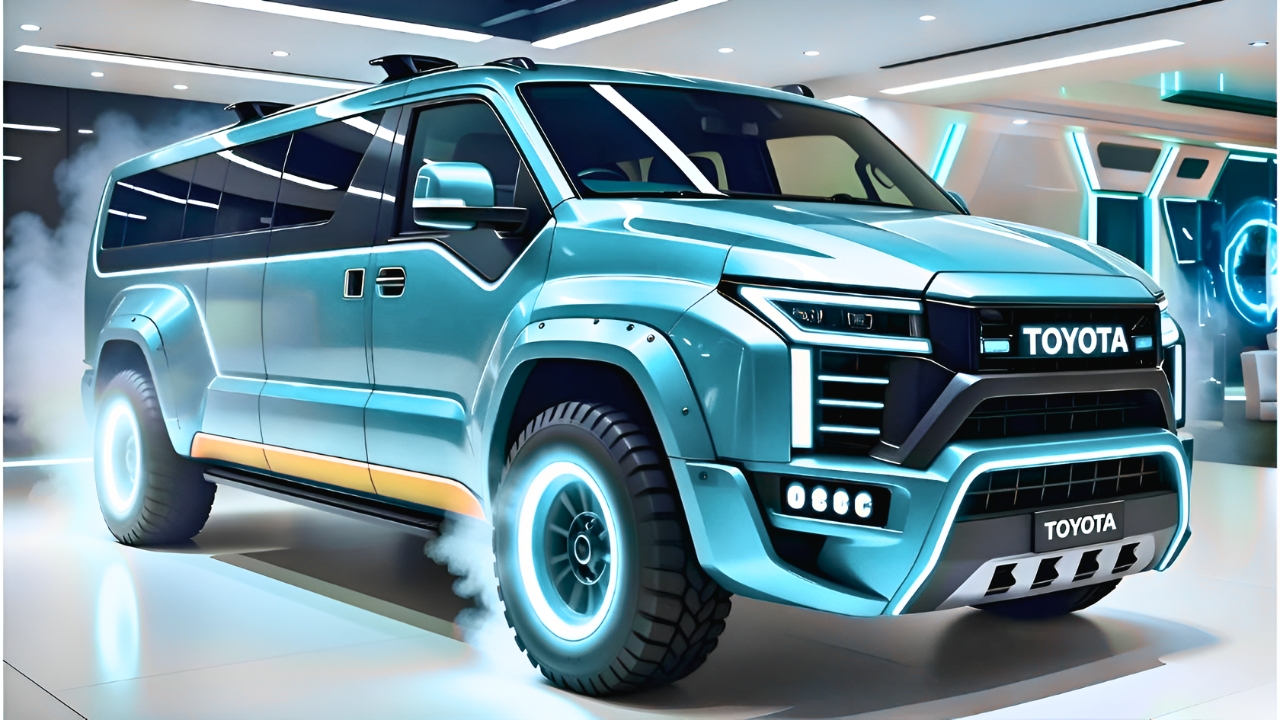 Toyota Camper Van Futurista Concepto: Diseño Innovador para Viajes con Máxima Comodidad y Tecnología Moderna