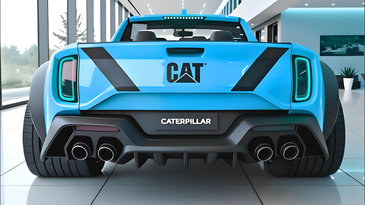 Caterpillar Pickup 2026 Concept: Camioneta Robusta con Diseño Industrial, Gran Potencia y Capacidad Todoterreno para Trabajo Pesado