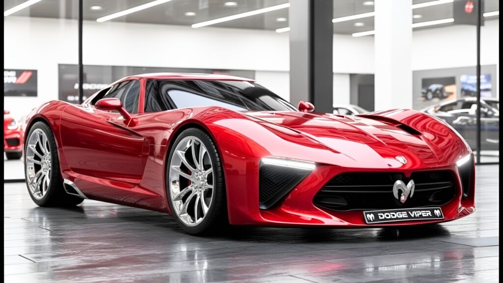 2026Dodge Viper GTS: diseño agresivo, motor V10 esperado y todo lo que debes saber sobre el posible regreso del icónico deportivo