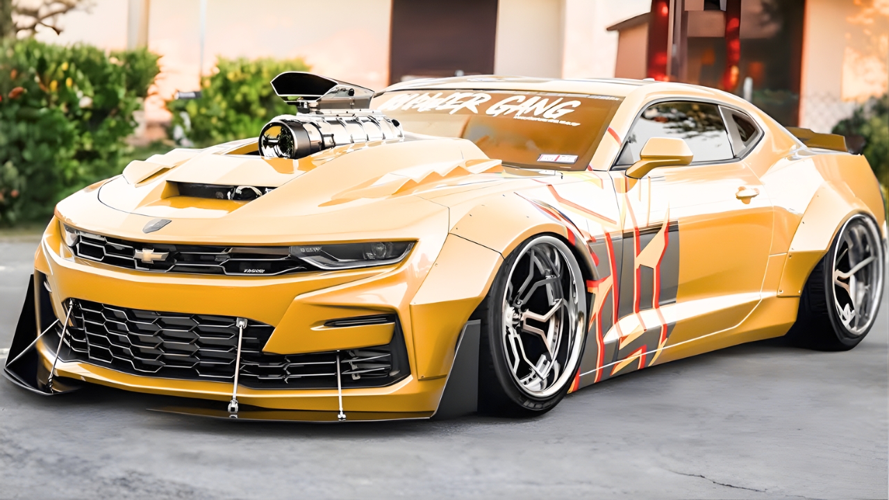 Chevrolet Camaro modificado por Timothy Adry Emmanuel: diseño “Blower Gang” agresivo y estilo extremo