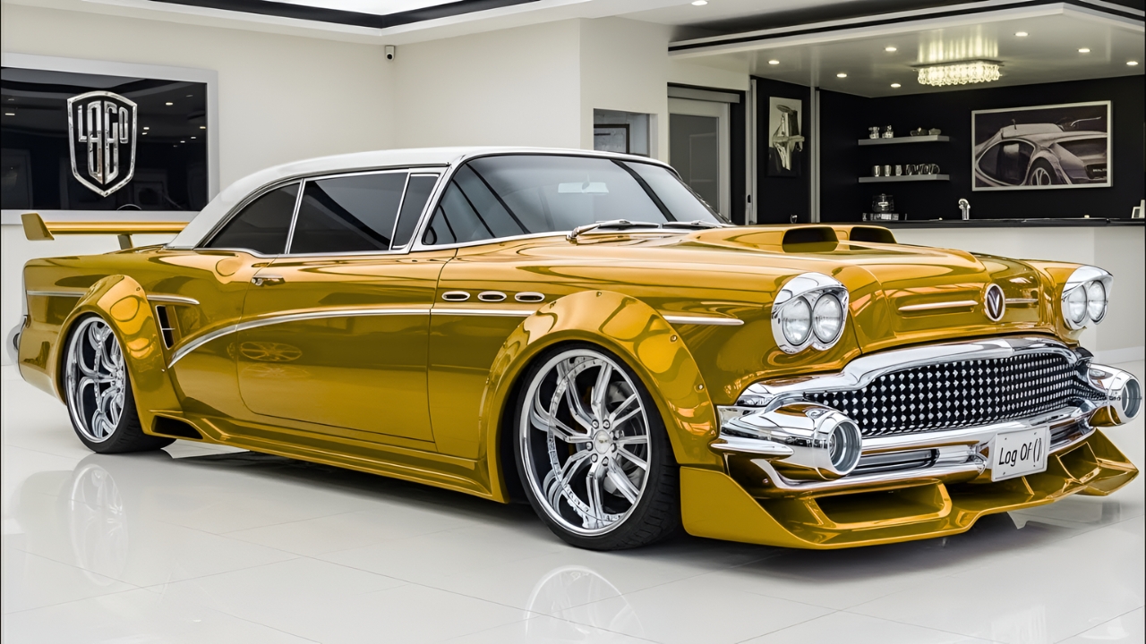 Buick Limited Riviera Coupe 1958: El Auto Más Lujoso de los Años 50 con Estilo Clásico