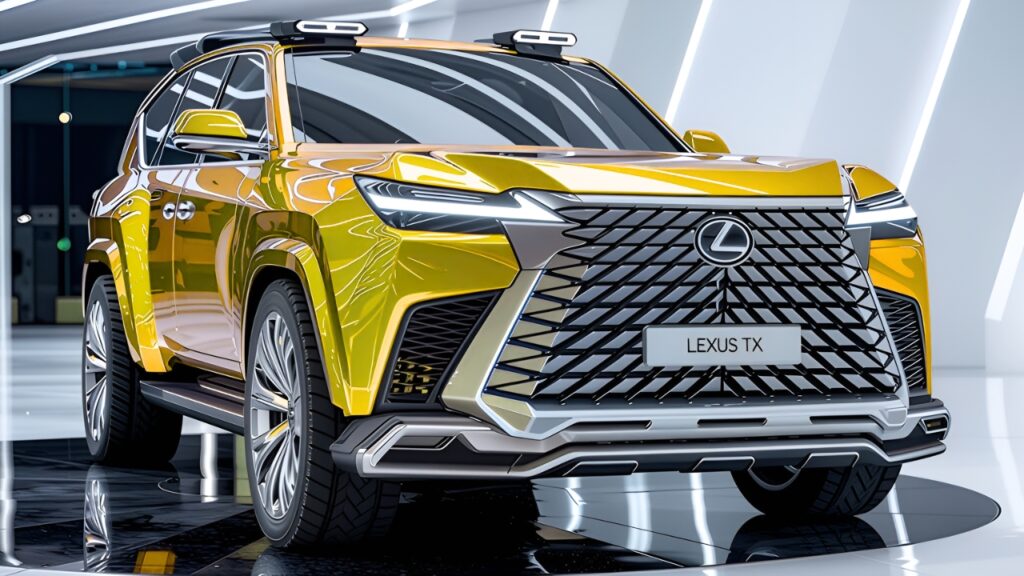 Lexus TX: SUV grande, elegante y con tecnología avanzada fácil de entender