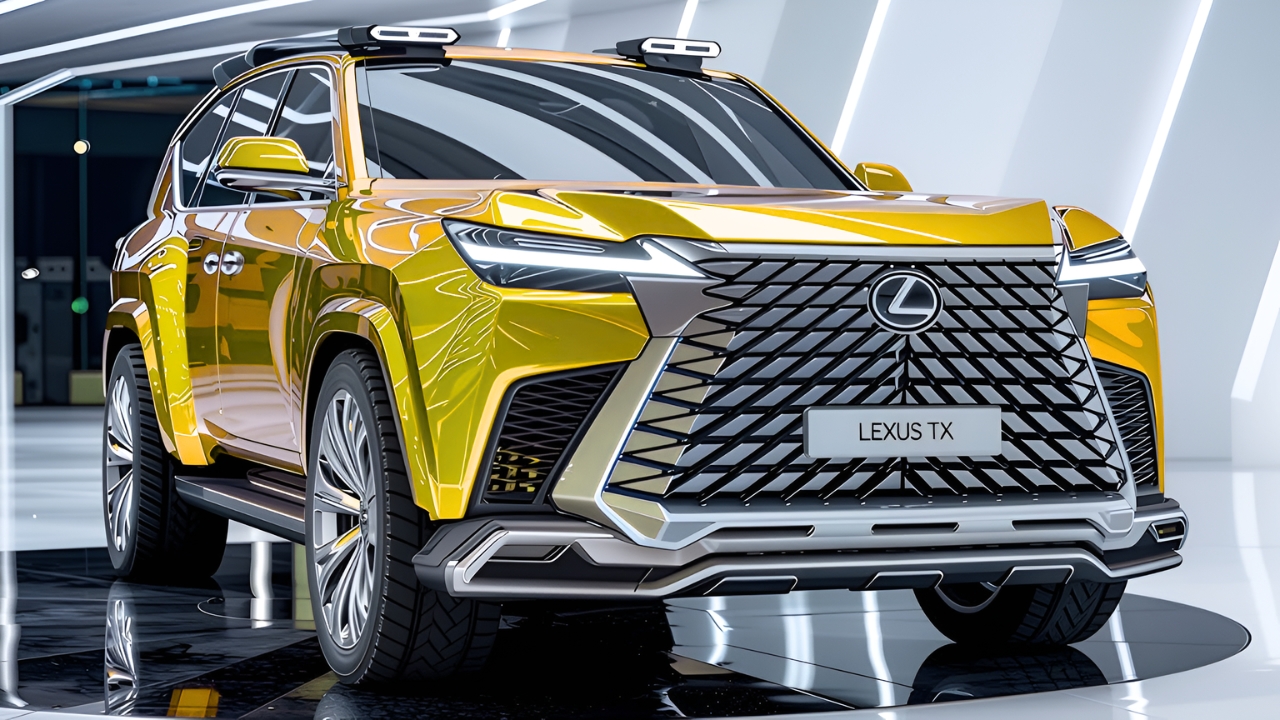 Lexus TX: SUV grande, elegante y con tecnología avanzada fácil de entender