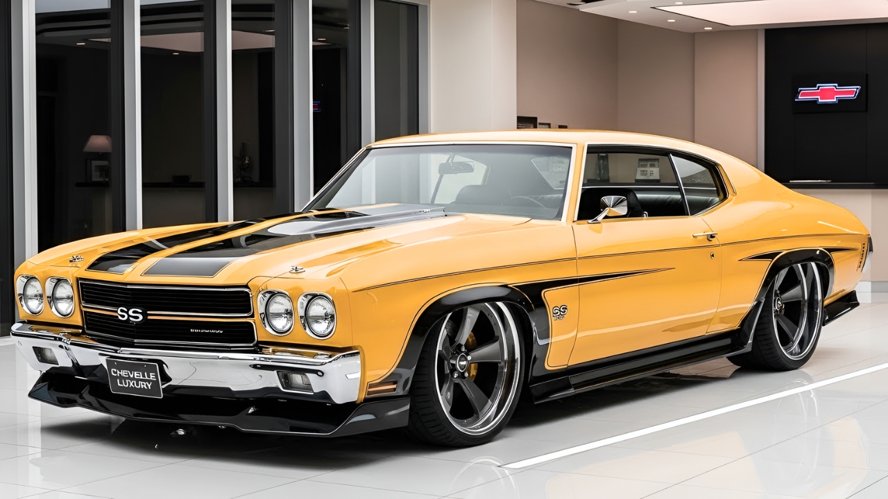 Chevrolet Chevelle SS 1970: Clásico Muscle Car con Potencia Legendaria