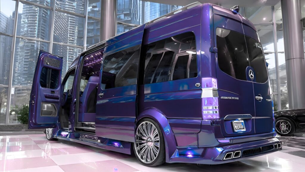 Mercedes-Benz Sprinter VIP “JetVan”: Van de Lujo con Interior Tipo Jet Privado